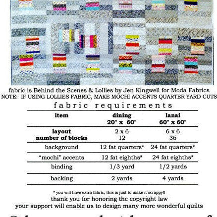 Beyond the Reef - Mochi Quilt Pattern 3 Sizes