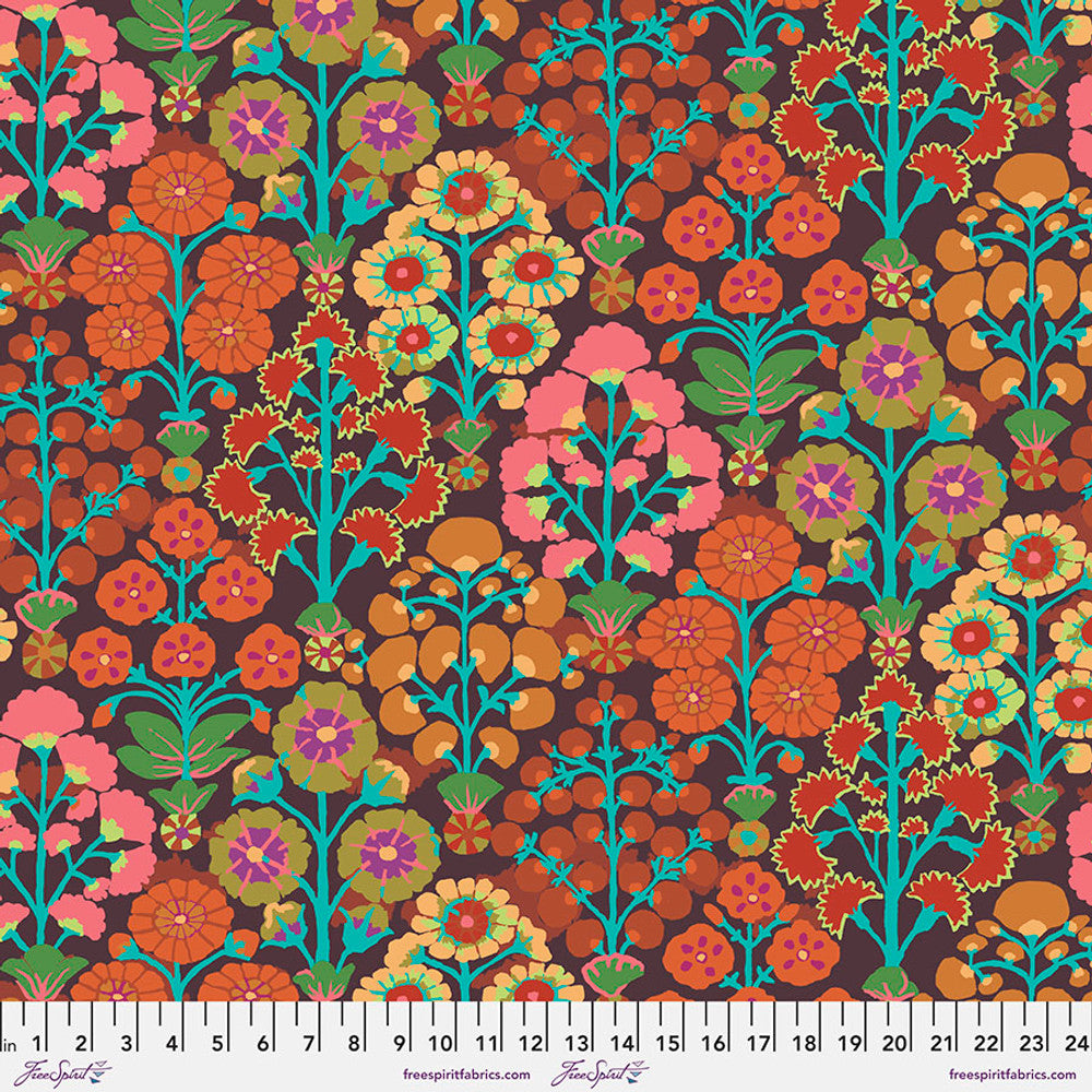 Sprays - Brown || Kaffe: 85 And Fabulous - PWGP107.BROWN (Rare find, Discontinued by Company)