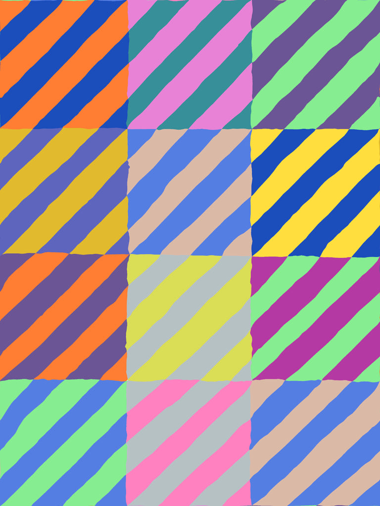 Kaffe Fassett February 2022 Regimental Ties - Multi