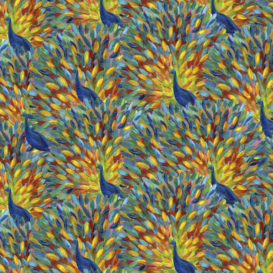 Sue Penn Pizzazz - Peacock Party - PWSP023.Multi