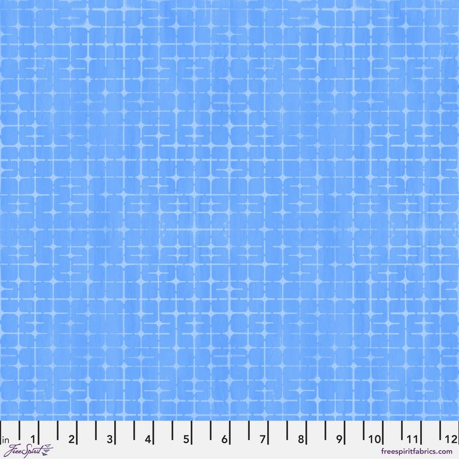 FreeSpirit Fabrics - Sue Penn - Textures Plaid - Blue - PWSP036.BLUE