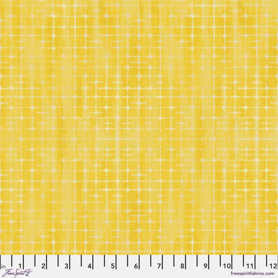 FreeSpirit Fabrics - Sue Penn - Textures Plaid - Yellow - PWSP036.YELLOW