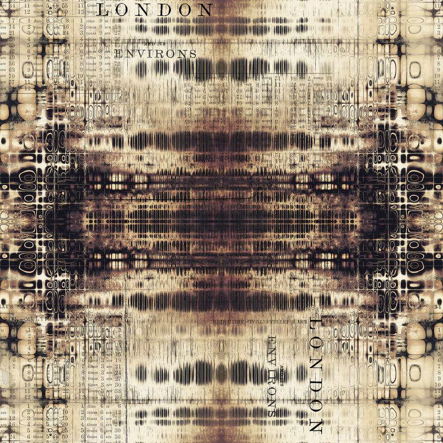 Tim Holtz, Abandoned - London Gridlock - PWTH127.NUETRAL