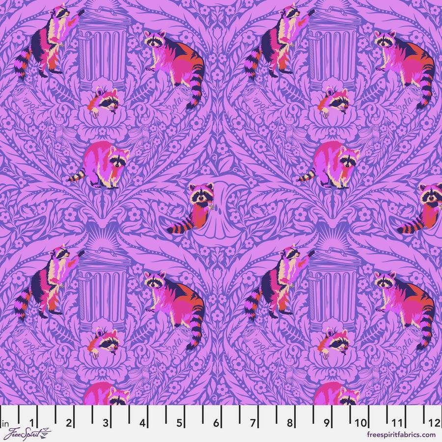 FreeSpirit Fabrics - Tula Pink - Tiny Beasts One Man's Trash - Glimmer - PWTP181.GLIMMER