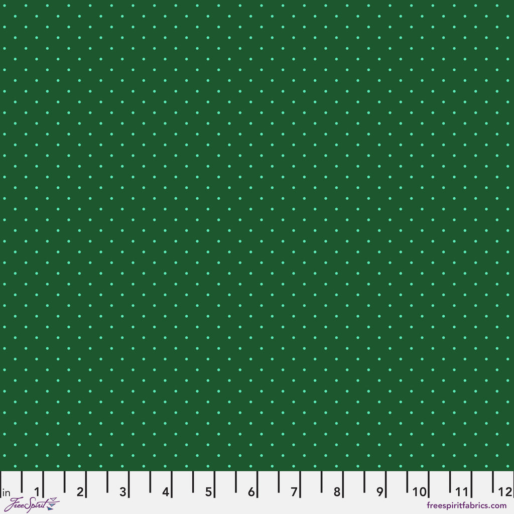Tula Pink Tiny Dots - Lilypad