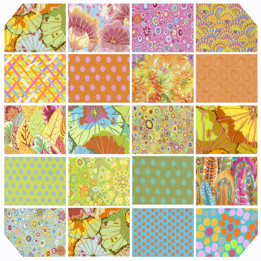 Kaffe Fassett Classics Parakeet - 20 Fat Quarter Bundle