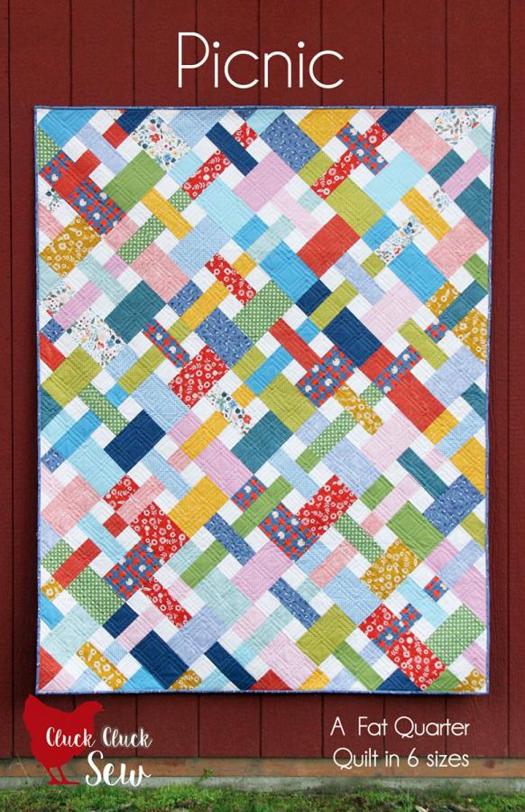 Picnic Quilt Pattern by Cluck Cluck Sew