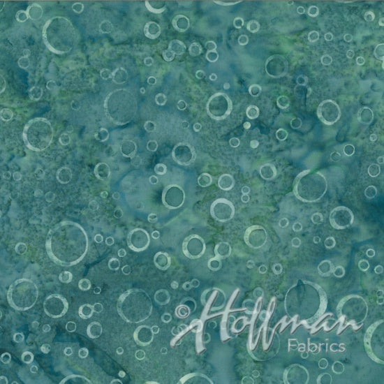 Hoffman Fabric -From the Depths Batiks- Q2165-538-Nirvana