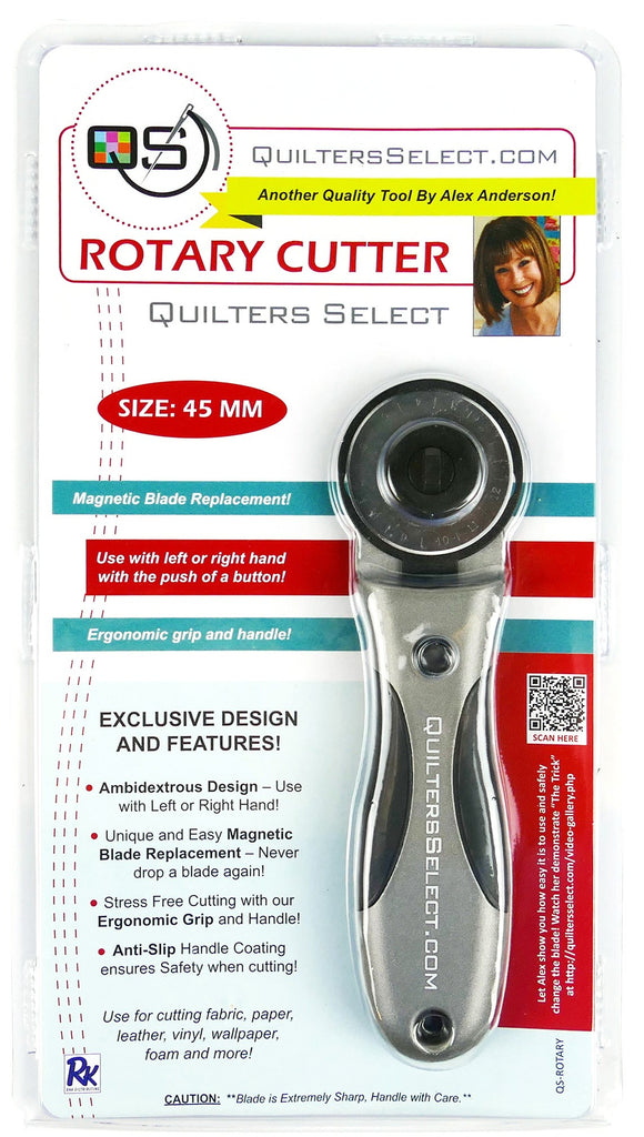 Quilters Select - 45mm Deluxe Rotary Cutter