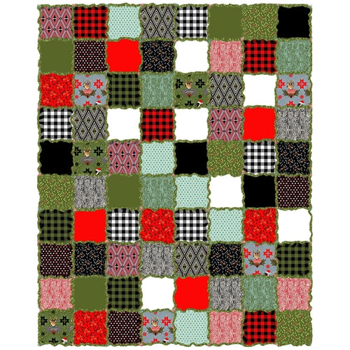 Raggy Layers Quilt Kit