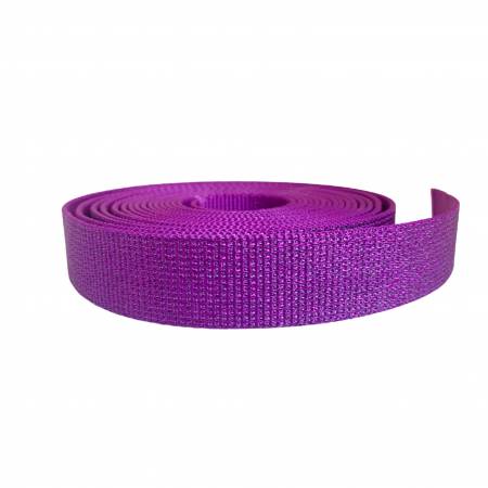 Sew Hungry Hippie Glitter Webbing - Purple