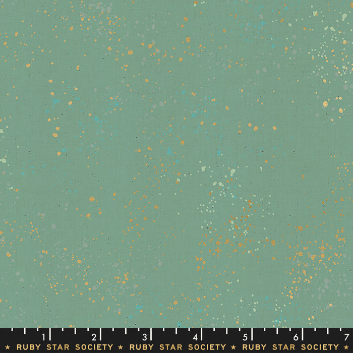 Ruby Star Speckled - Soft Aqua
