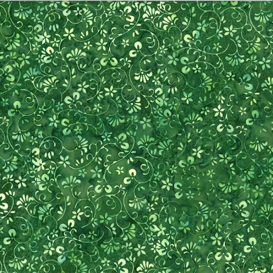 Hoffman Fabric -Batik- T2399-377-Spinach