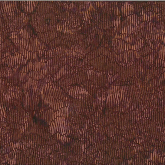 Hoffman Fabric -Bali Batik- T2401-125-Mahogany