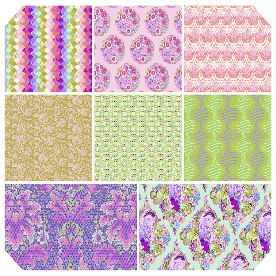 Tula Pink Parisville (Deja Vu)- Fat Quarter Precut