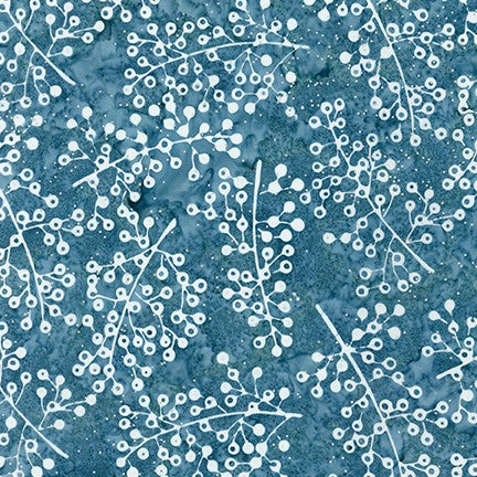 Magical Winter Artisan Batik - AMDM-20349-4 Blue