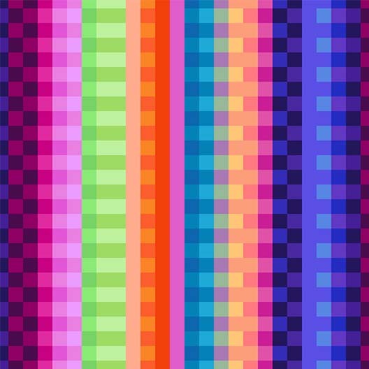 Michael Miller Fabrics -Colorforms- Graphic Stripe