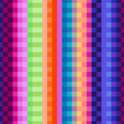 Michael Miller Fabrics -Colorforms- Graphic Stripe