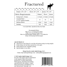 Fractured Quilt Pattern by Doug Leko for Antler Quilt Design