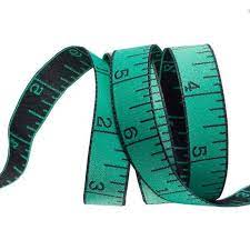 Measure Twice Noon Mint - 5/8" Ribbon