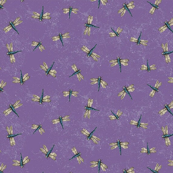 Botanical Journals - Dragonflies Purple