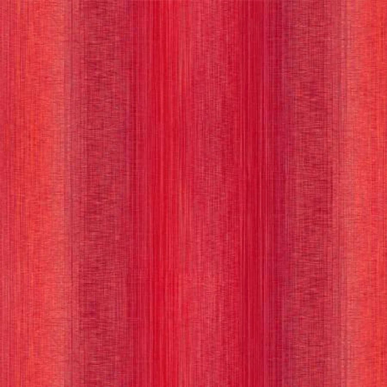 P&B Ombre Red Wide Back