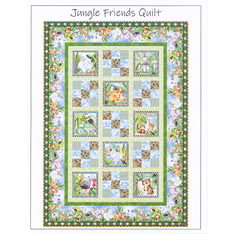 Jungle Friends Quilt Kit
