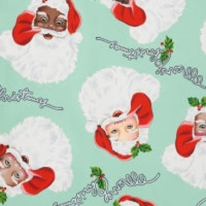 Alexander Henry CHRISTMAS TIME #8634A - SANTA AROUND THE WORLD