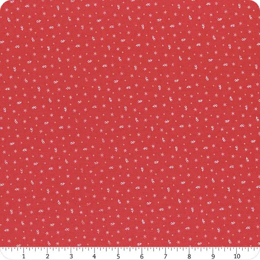 Roselyn Scarlet Tiny Calico Yardage SKU# 14916-13