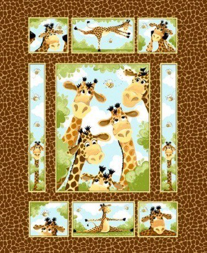 Zoe the Giraffe Panel